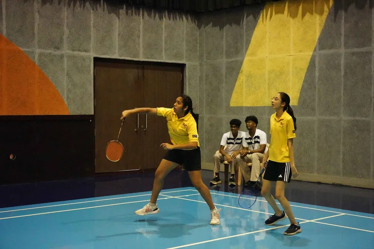 Badminton courts